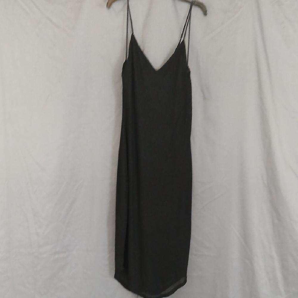 Express Black Slip Dress